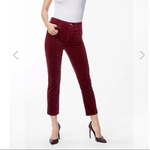 J Brand Ruby High Rise Crop Jeans
